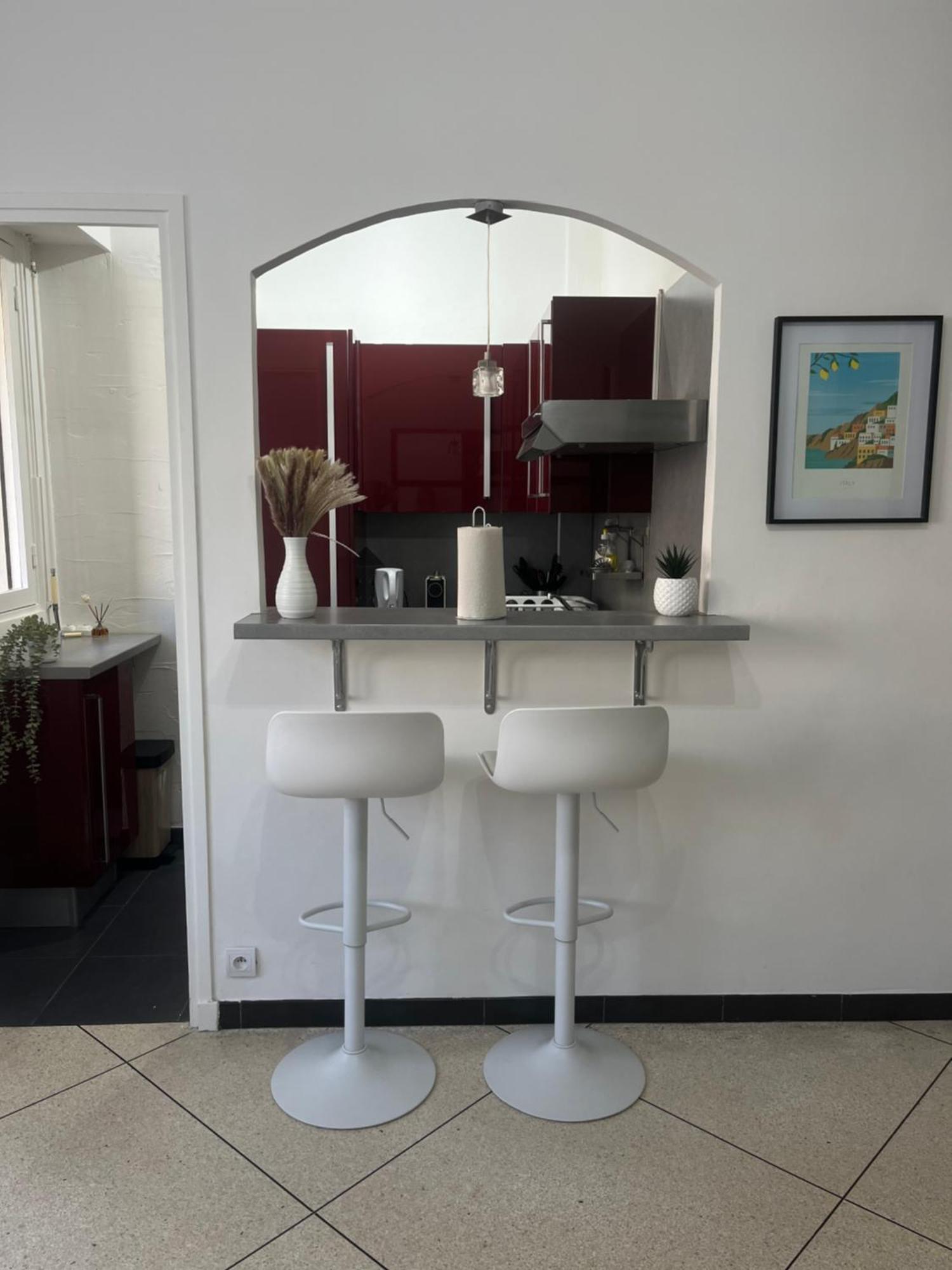 Nice Sejour Detente Studio Lumineux Balcon Cuisine Equipee Wifi Buitenkant foto