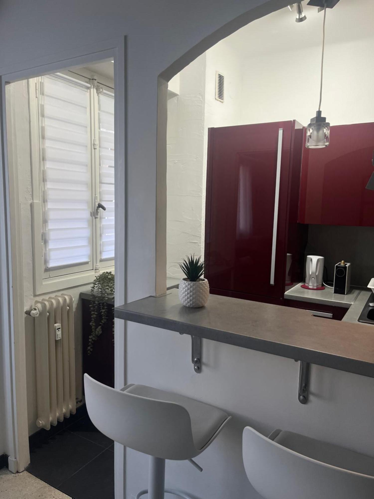 Nice Sejour Detente Studio Lumineux Balcon Cuisine Equipee Wifi Buitenkant foto